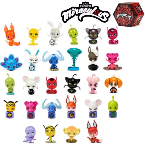 ZAG HEROEZ MIRACULOUS LADYBUG KWAMI SURPRISE 2" MINI FIGURE MIRACLE BOX ...