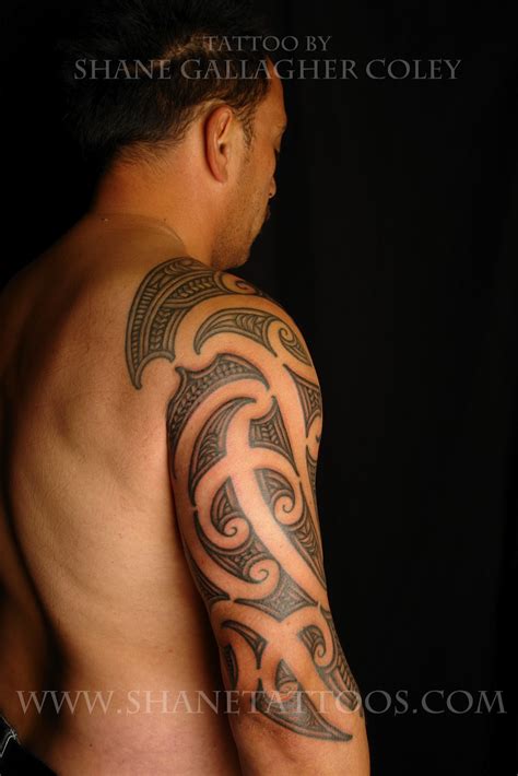 SHANE TATTOOS: Maori Sleeve Tattoo/Ta Moko