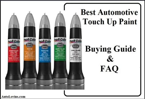 Top 10 Best Automotive Touch up Paint Reviews 2021 - Buying Guide & FAQ