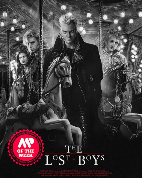 The Lost Boys by Mike Rogers - Home of the Alternative Movie Poster -AMP-