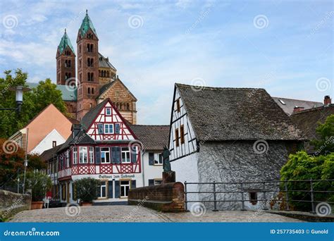 In the Streets of Speyer, Germany Editorial Stock Photo - Image of ...