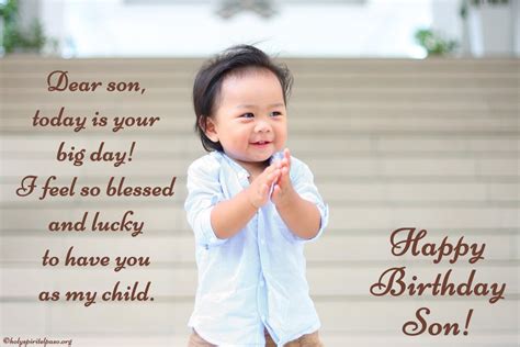 Happy Birthday Son - Wishes, Quotes & Messages for My Son