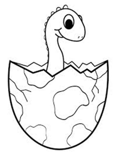 Shy Baby Dinos Come From Egg Coloring Pages : Bulk Color | Dinosaur ...