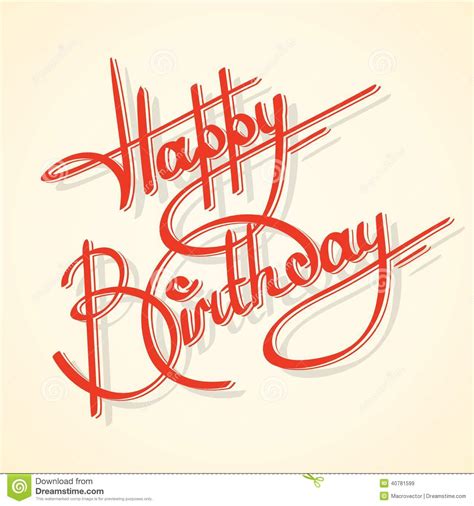 15 Happy Birthday Calligraphy Font Images - Happy Birthday Calligraphy ...