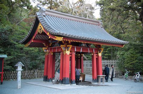 The architecture of Japanese Shinto shrines - Typical composition of a ...