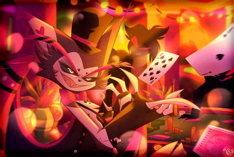 Try your luck (Husk | Hazbin Hotel) by FishyMarble15 on DeviantArt