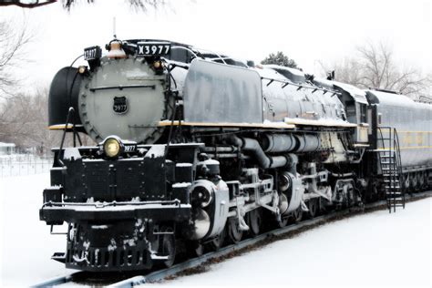 Union Pacific Railroad Challenger Steam Locomotive in North Platte's ...