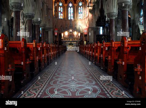 Interior view of the grand Cobh Cathedral in Cork Stock Photo - Alamy