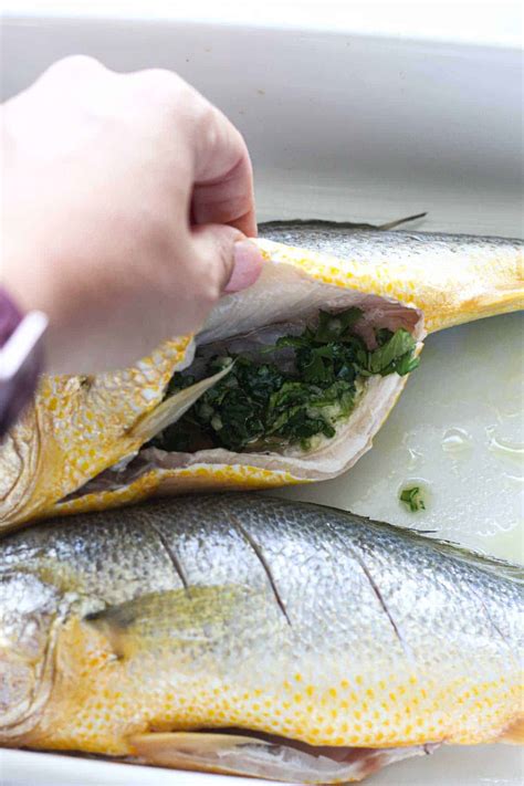 Oven baked yellow croaker recipe - The Top Meal