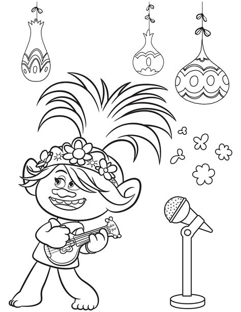 Trolls World Tour coloring pages - YouLoveIt.com