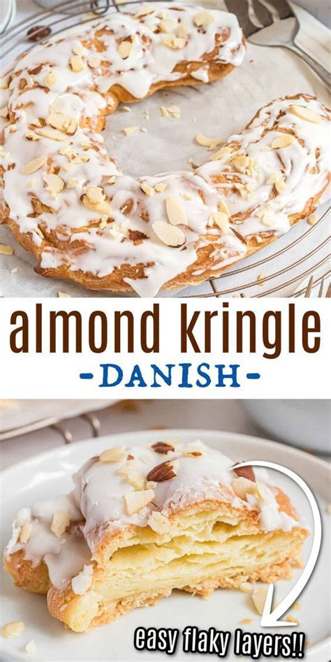 Almond Kringle | Almond desserts, Almond paste recipes, Almond recipes