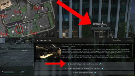Tarkov: Luxurious Life Quest Guide Ground Zero - YouTube