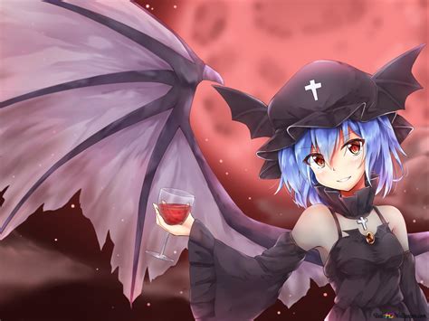 Touhou : Remilia Scarlet 2K wallpaper download