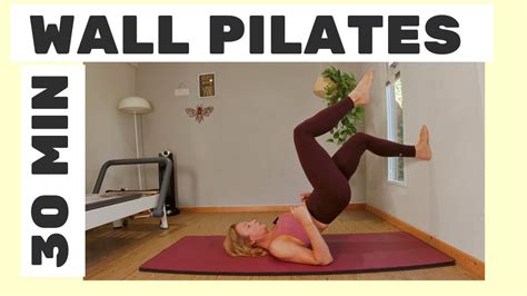 Full Body Wall Pilates Workout - YouTube