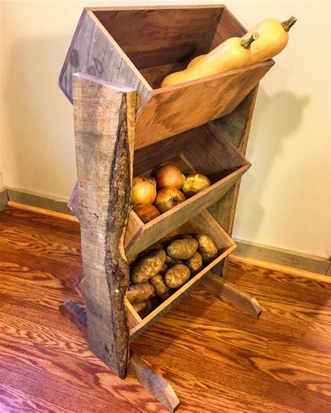 Potato Bin Idea / Potato/Onion storage bins | Woodworking projects ...