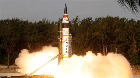 India successfully test fires nuclear capable Agni-V missile - The ...