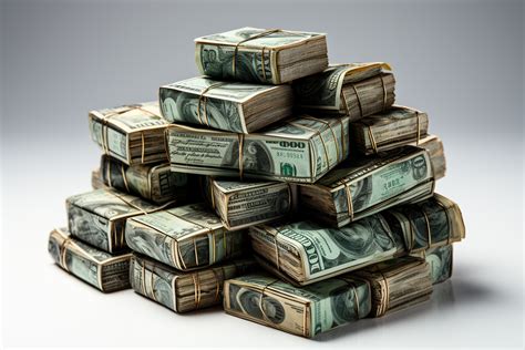 Big Pile of Money. Stack of Dollars Graphic by saydurf · Creative Fabrica