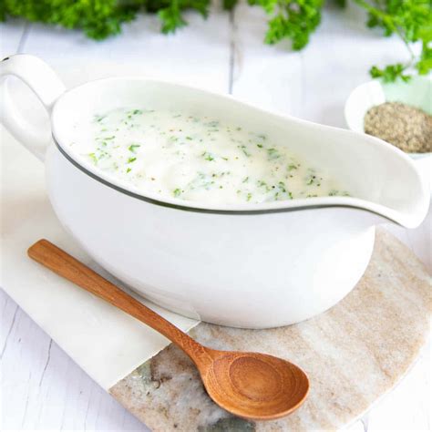 How to Make Traditional English Parsley Sauce - Helen's Fuss Free Flavours