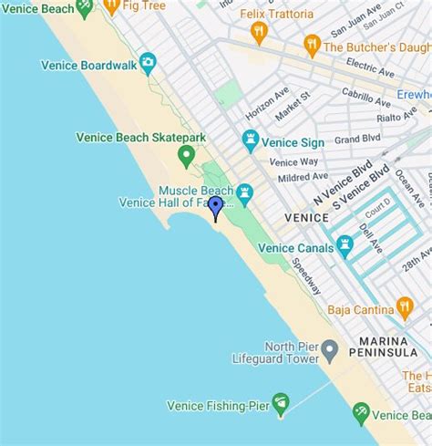 Maps Of Venice Beach