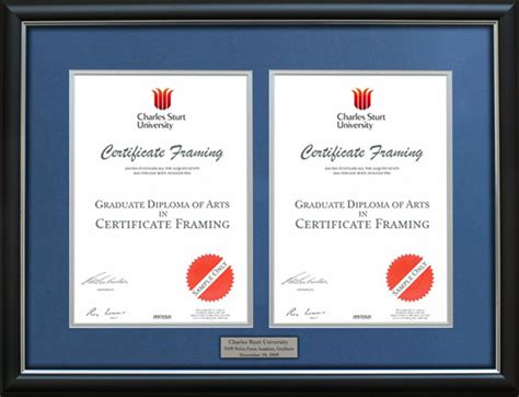 Certificate Frames for your Curtin University Degree.