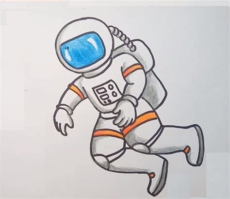 Astronaut Drawing Ideas