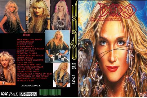 Doro - Live Hamburg 1993 DVD - The World's Largest Site for Rare Rock DVDs