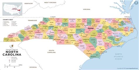 North Carolina Zip Code Map - Map