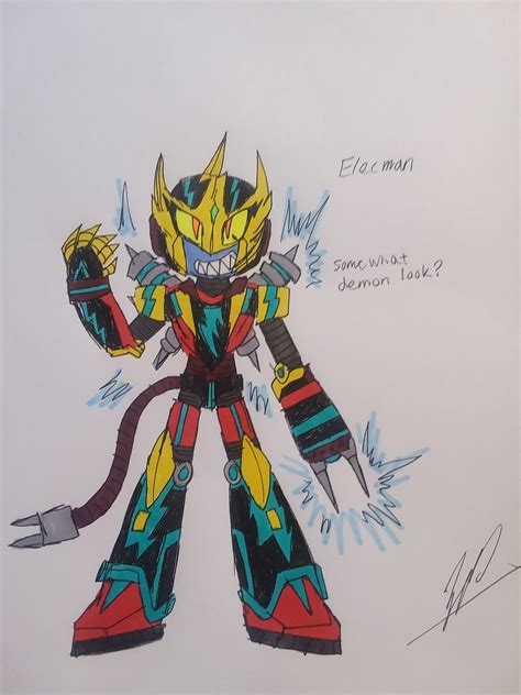 Fully Charged Elec Man (my version) by Zackman92 on DeviantArt