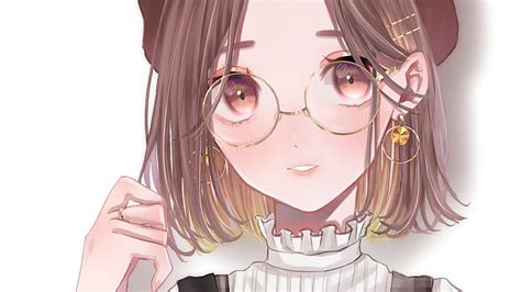 Anime Girl With Brown Hair Glasses – Telegraph