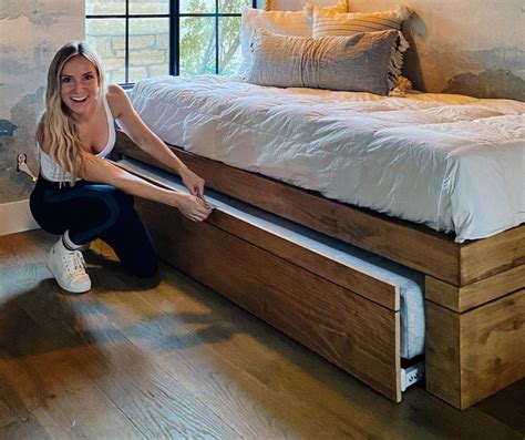 DIY Trundle Bed Anyone Can Make - Angela Rose Home