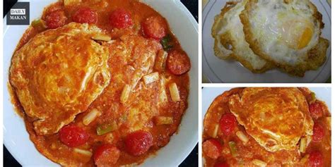 Hidangan 'Telur Mata Goreng Tomato' Ini Sangat Sedap Dan Pernah Viral ...