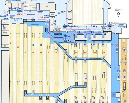 Grand Central Terminal Map - Map Of The World