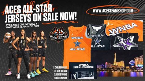 WNBA Aces All-Star jerseys now on sale