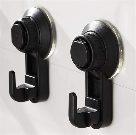 Yapicoco Suction Cup Hooks for Shower, Sticky Reusable Towel Window ...