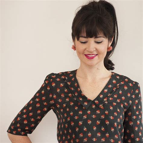 Susie Blouse PDF Sewing Pattern - Sew Over It Fabric Shop | Sixties ...