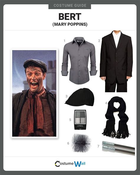 Dress Like Bert (Mary Poppins) in 2020 | Mary poppins halloween costume ...