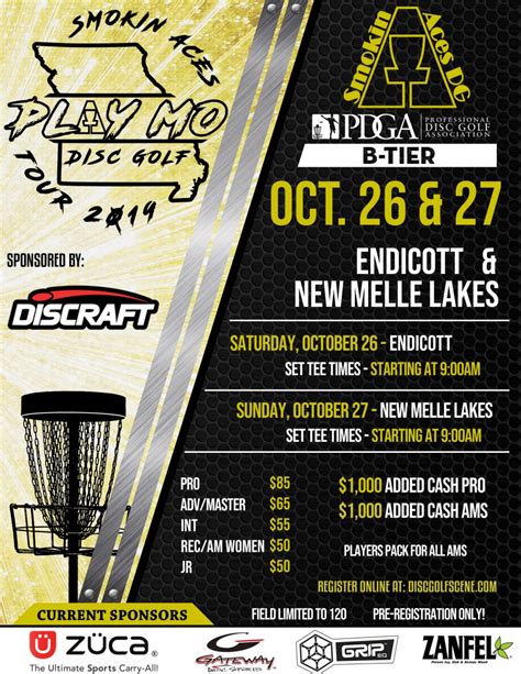 Smokin Aces PLAY MO DISC GOLF TOUR Championship sponsored by Discraft ...