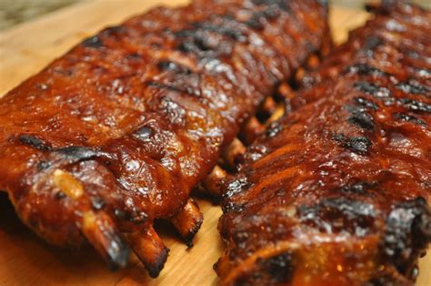 tease-spoon of sugar: Bourbon Glazed Baby Back Ribs