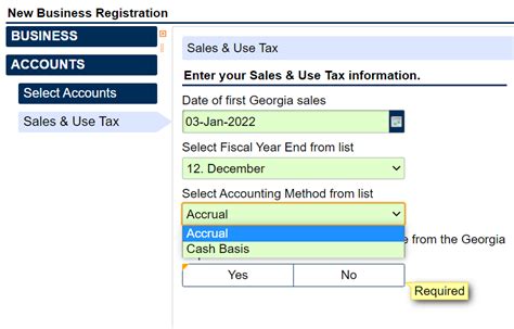 Georgia Sales Tax rates, thresholds, and registration guide