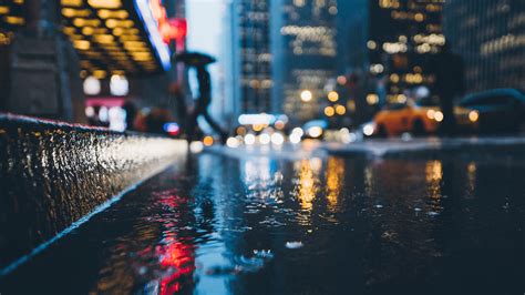 Rainy City Wallpapers - Top Free Rainy City Backgrounds - WallpaperAccess