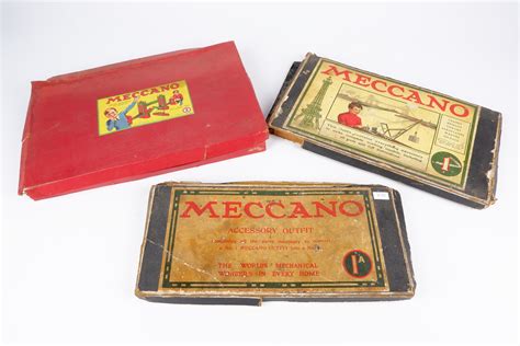 Three Vintage Boxed Meccano Sets - Lot 1150492 | ALLBIDS