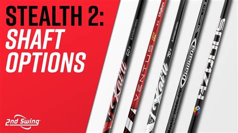 TAYLORMADE STEALTH 2 SHAFT OPTIONS | TaylorMade Stealth 2 Driver - YouTube