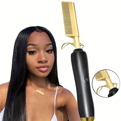 2-in-1 Multifunctional Hair Drying And Styling Comb - Wet/dry Hot Air ...