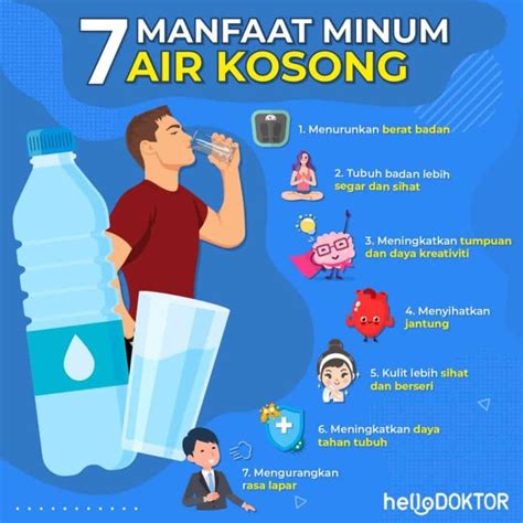 Kebaikan Minum Air Untuk Kesihatan Badan, PENTING! - Hello Doktor