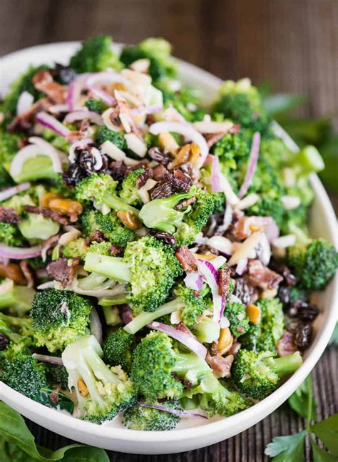 {The Best} Fresh Broccoli Salad Recipe | Self Proclaimed Foodie