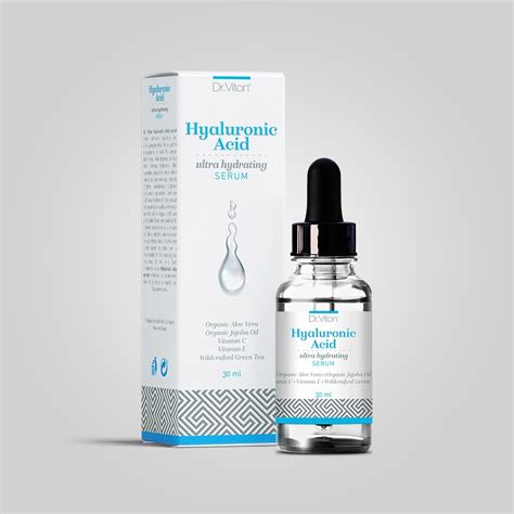 Hyaluronic Acid Serum - In-depth hydration and rejuvenation - Dr. Viton