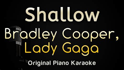 Shallow - Lady Gaga, Bradley Chooper (Piano Karaoke Songs With Lyrics ...