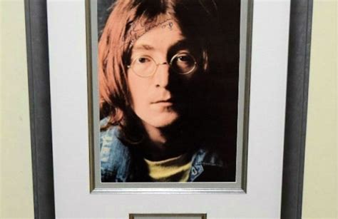 John Lennon, hand signed collectibles, rock star galleryROCK STAR gallery