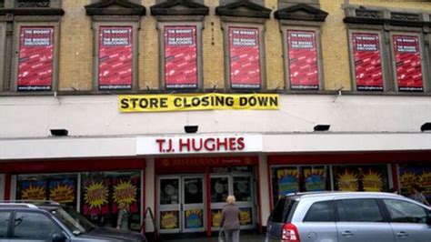 TJ Hughes sets closure dates for 22 stores next week - BBC News