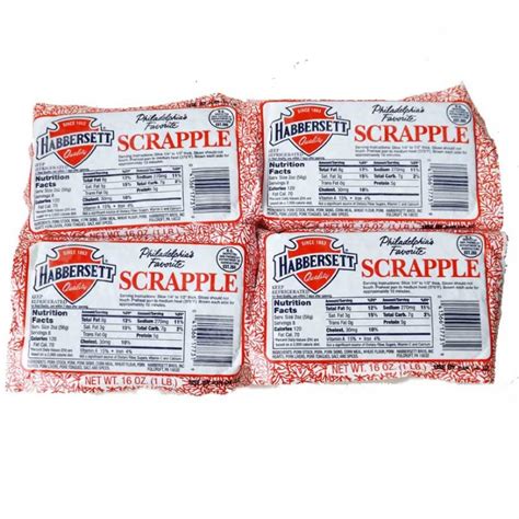 2 LBS of Habbersett Philadelphia Scrapple – (2 DAY TRANSIT ONLY ...